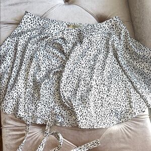 Leopard Print Mini Skirt